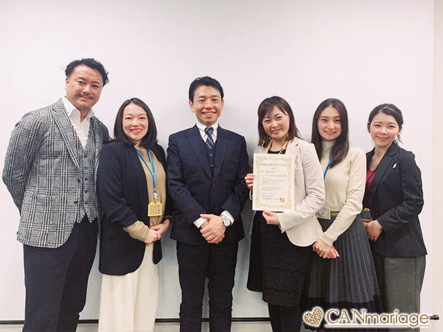 ★2019年下半期 全3店舗で入会優秀賞・成婚優秀賞のW受賞&年間成婚最優秀賞を受賞★
