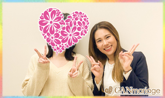 彼に決めました!そこから2人であっという間に決めたご成婚♪